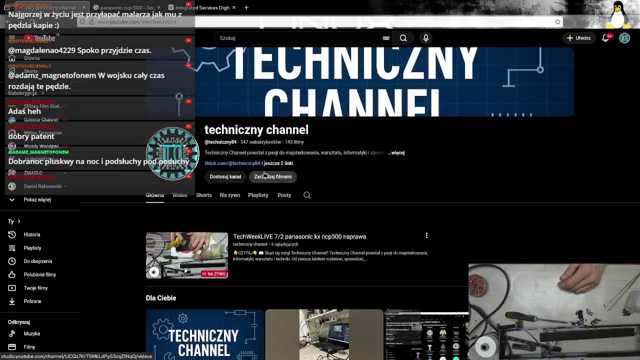 TechWeekLIVE 7/2 panasonic kx ncp500 naprawa