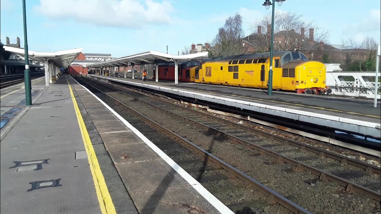 Trains at Shrewsbury. WML. 19/02/2024.