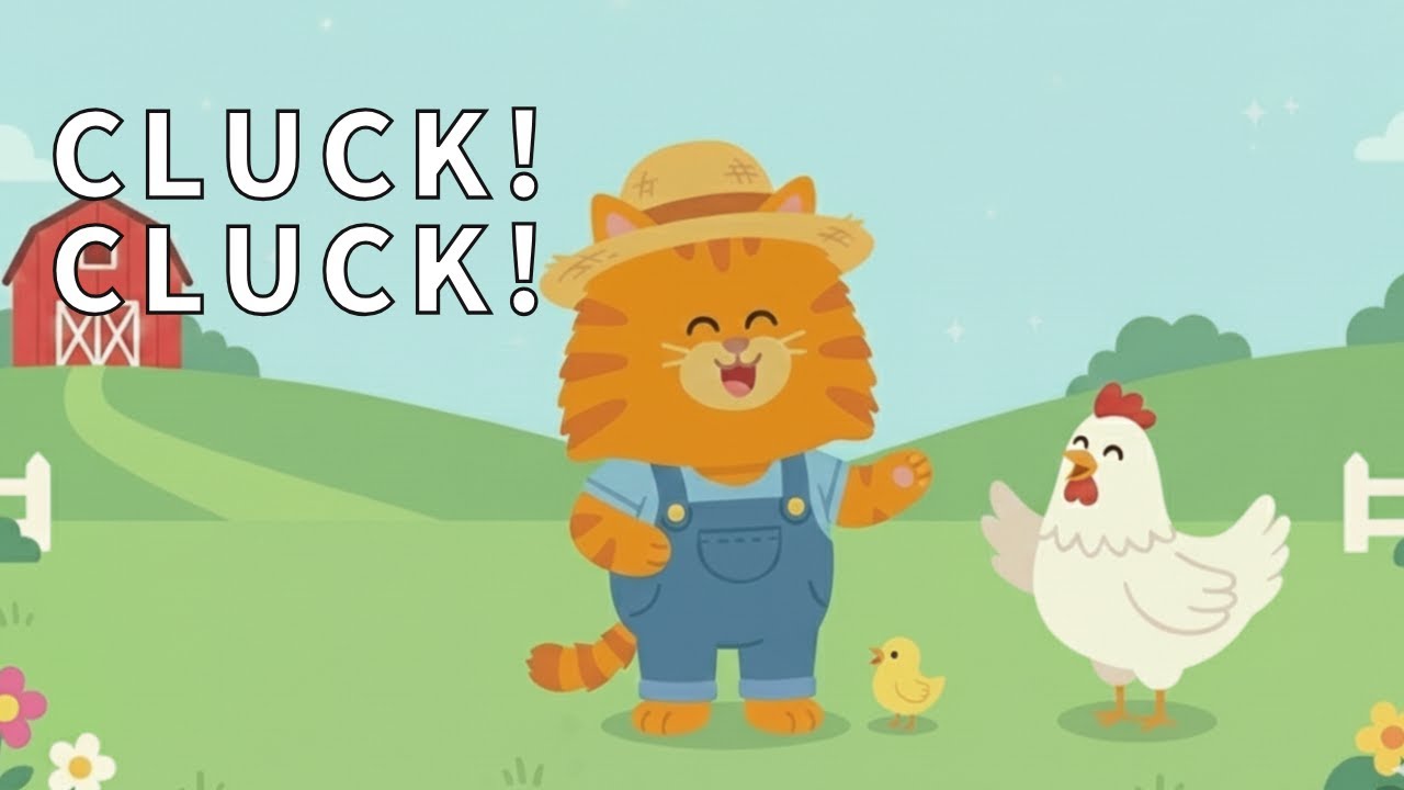 🐔Cluck Cluck! Old McDonald Had a Farm (CHICKEN) | Fun & Interactive English Song for Toddlers (0–3)