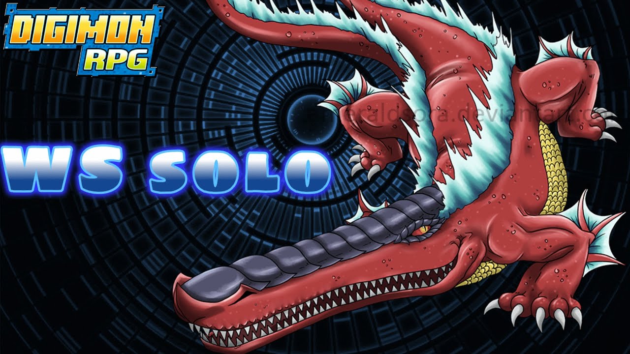 Digimon RPG Online: WS passage + boss solo run