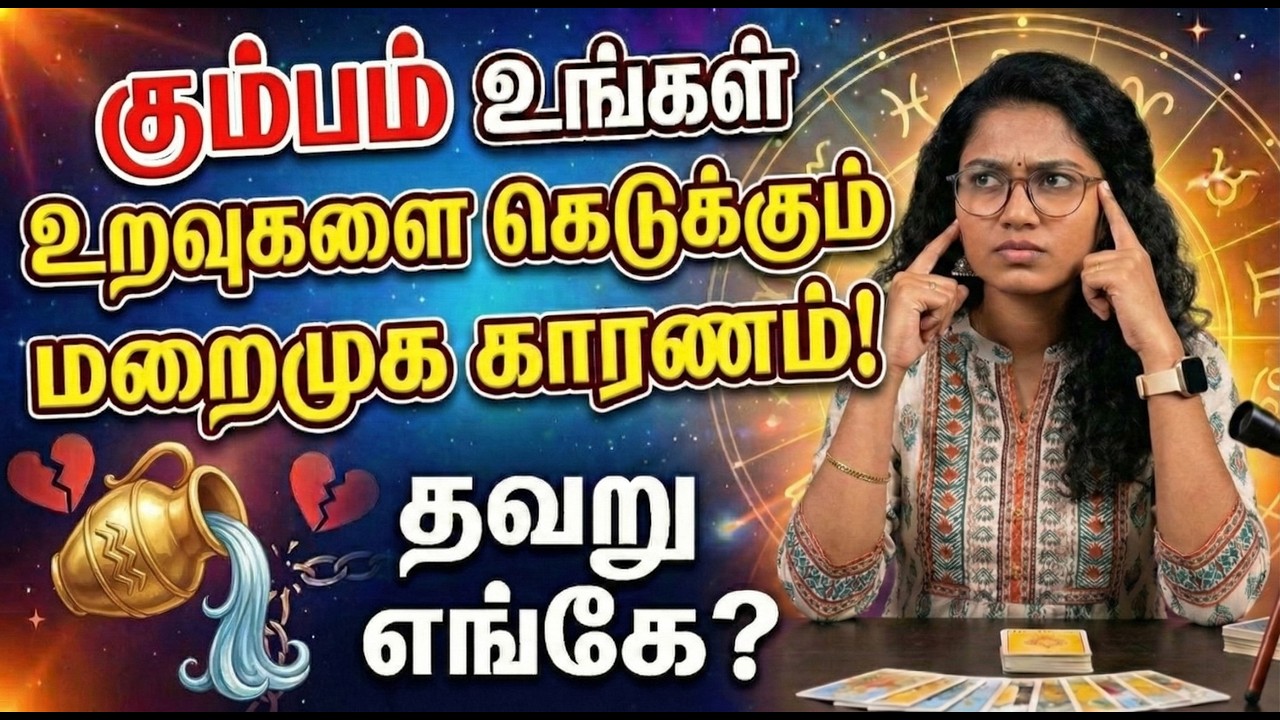 Kumbam Rasi Love Problem 2026 | கும்பம் உறவை கெடுக்கும் மறைமுக காரணம்