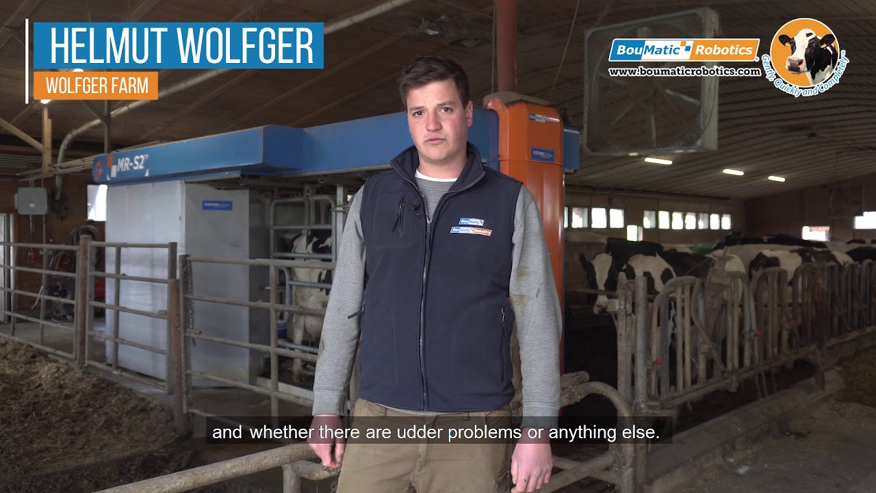 BouMatic milking robot testimonial: Wolfger farms (Trofaiach, Austria)