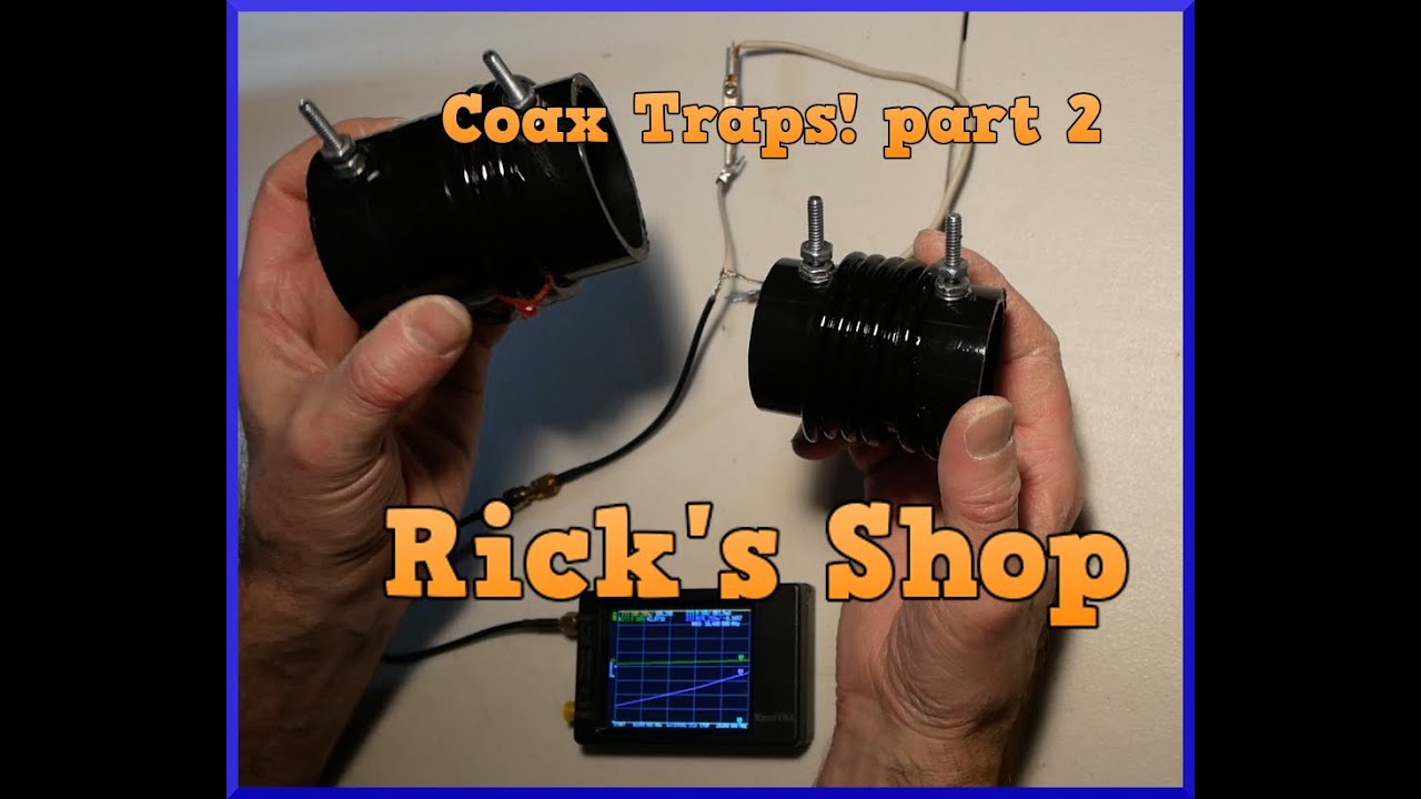 Part 2 of coax trap assembly.
