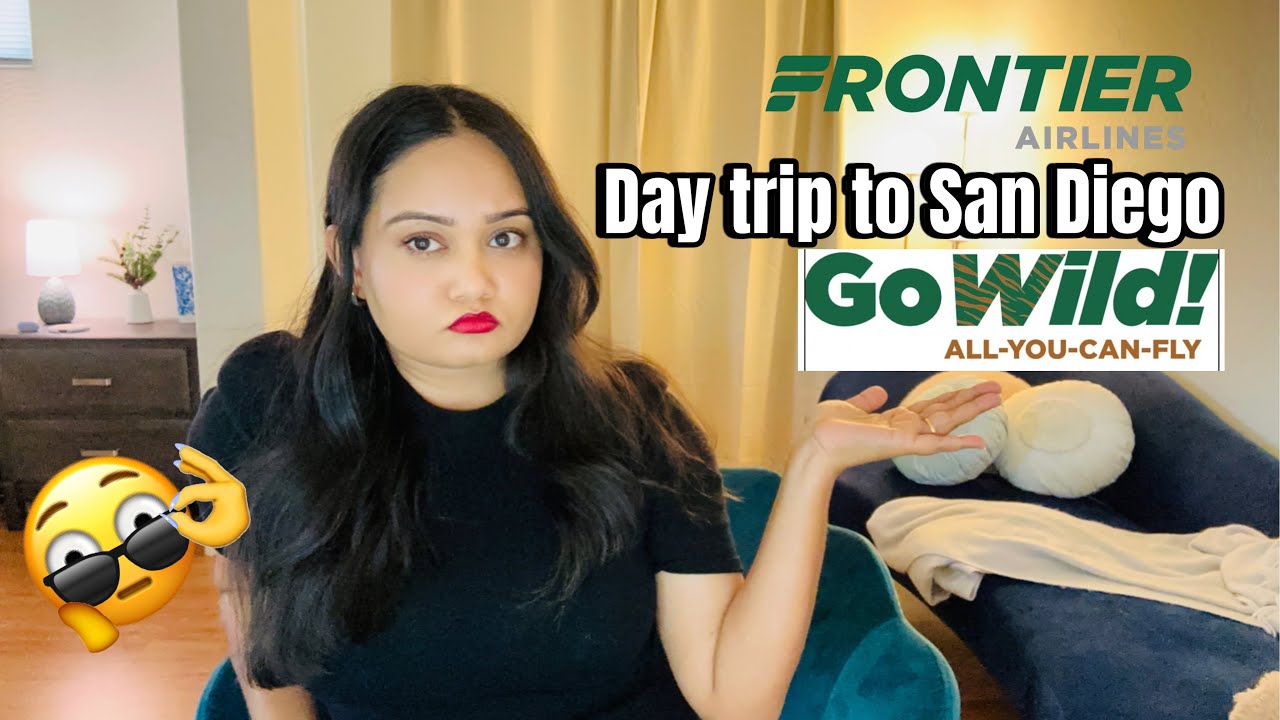 I Tried the Frontier GoWild Pass! | San Diego Day Trip | $299 Unlimited Flights