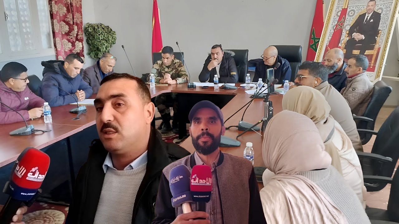 ٱسفي : قربـ..ـالة بدورة فبراير 26 لجماعة البخاتي وطرد عضو المجلس خارج قاعة الاجتماع..