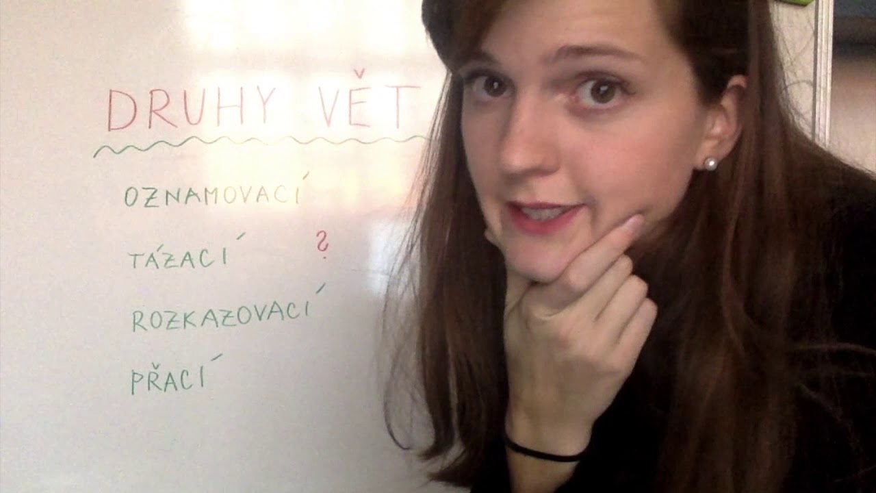 Druhy vět, tvorba vět
