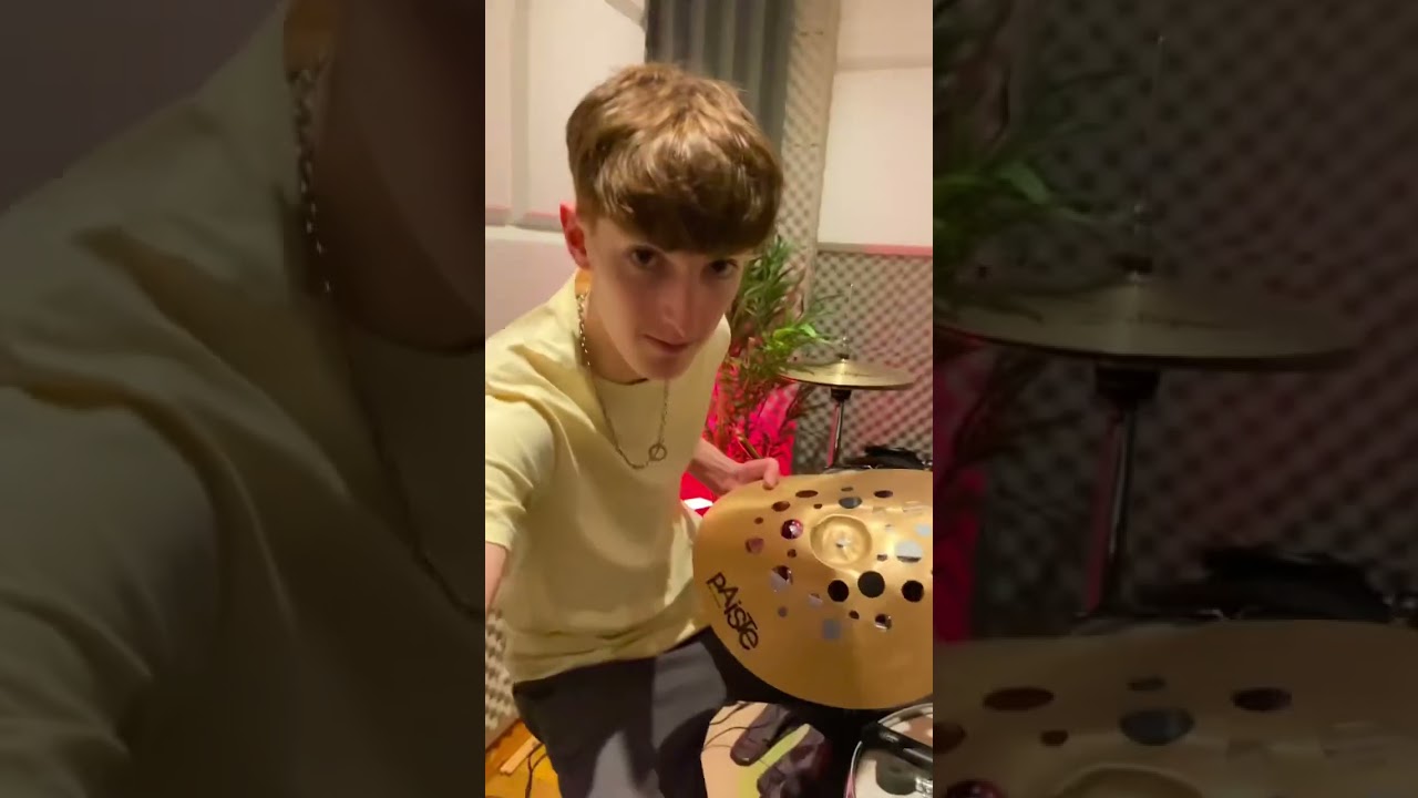 Please use a cheap cymbal! #diy #howto #drummer #cymbals