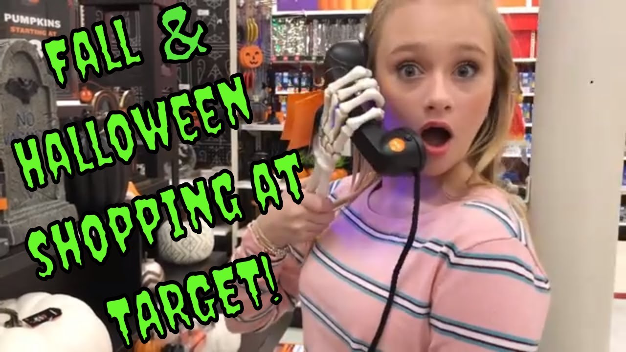 Fall & Halloween Haul 2018 / Shop with me at Target / Princess Ella