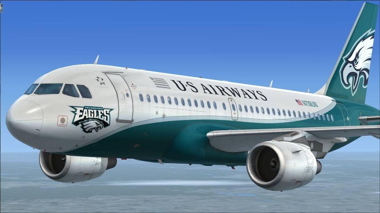 Eagles Fans Sing Fight Song On Airplane After Landing In Philly #flyeaglesfly #superbowl