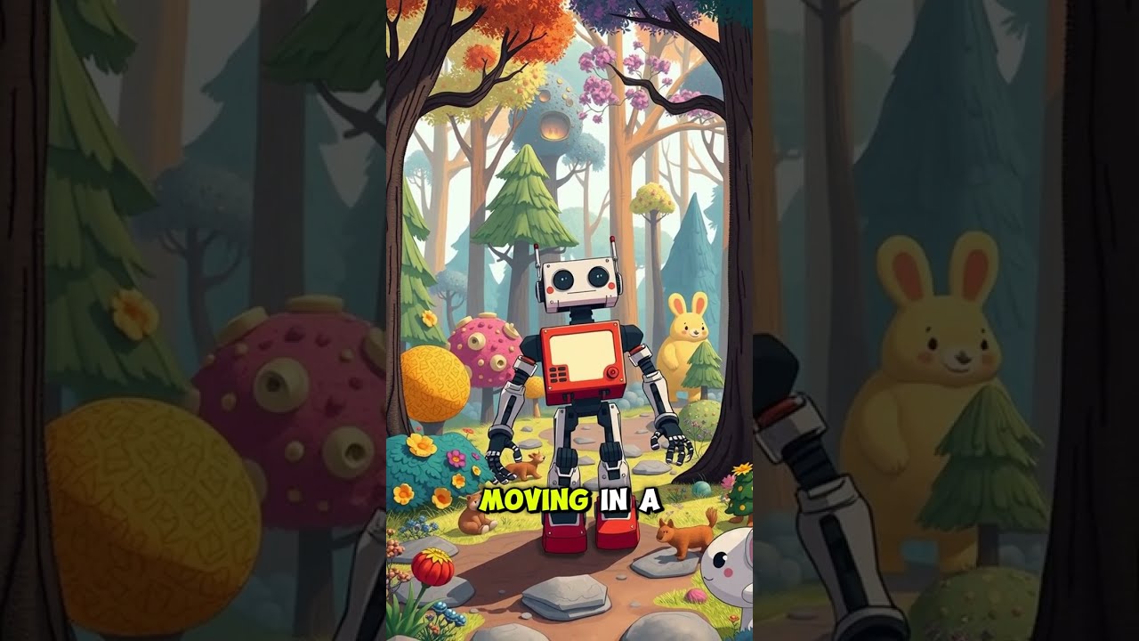 🤖 Ten Little Robots | Counting & Robot Song for Kids | Giggle Notes Ruby 🔟