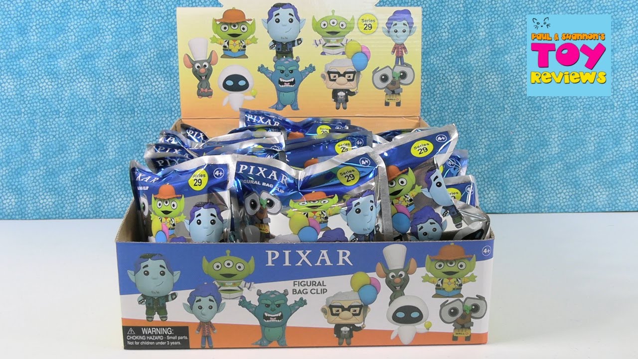 Обзор открывания сумок-зажимов для фигурок Disney Pixar Series 29 | PSToyReviews