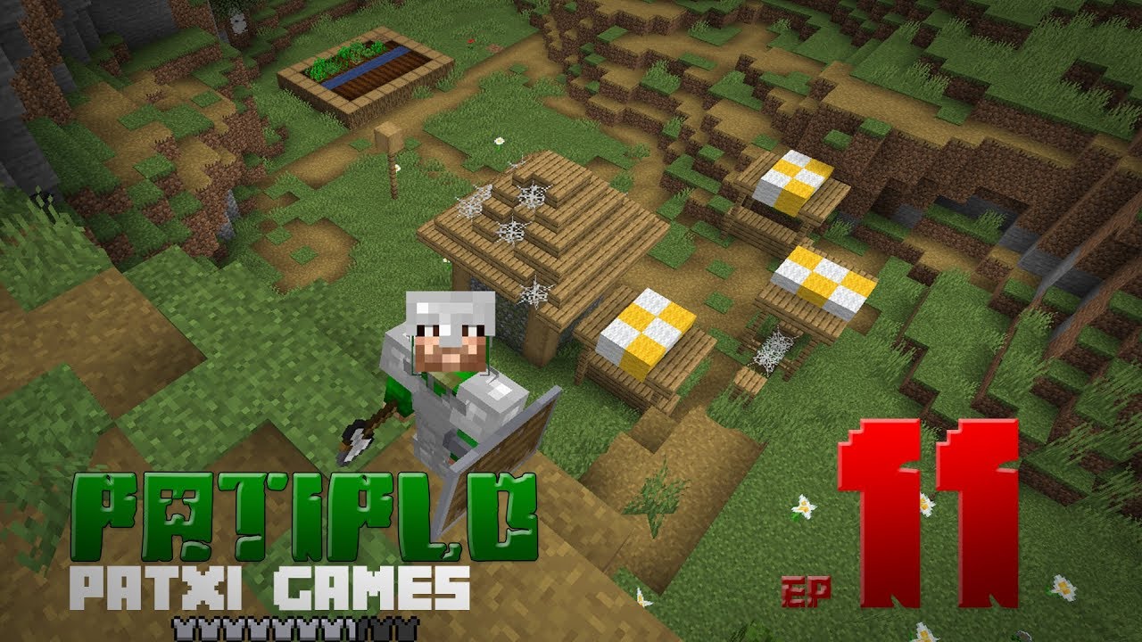 PATIPLO 11 | EL PUEBLO FANTASMA  | minecraft suvival | Patxi Games #teampatxi