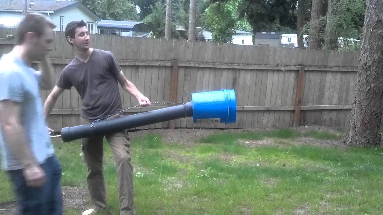 Homemade sound cannon