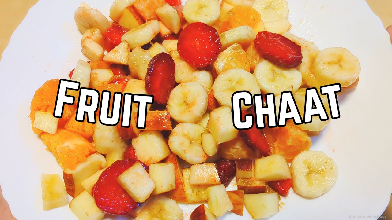 Delicious healthy Fruit Chaat Recipe / Fruit salad