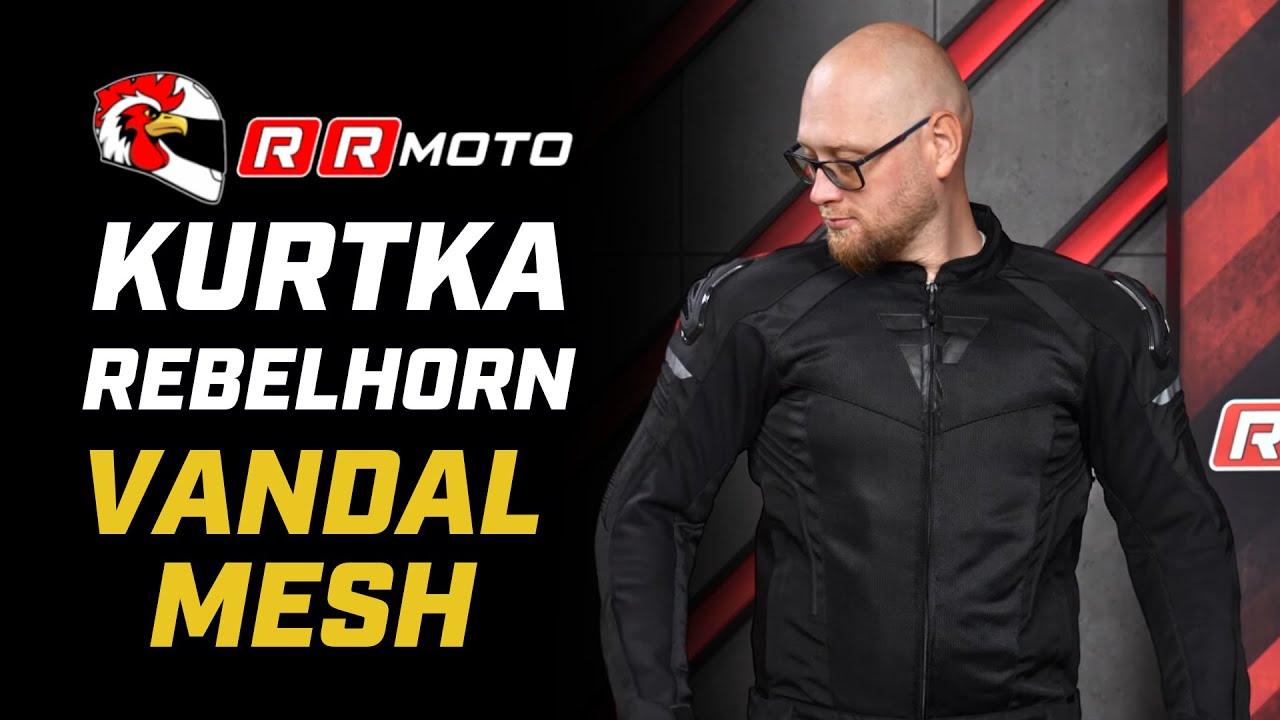 KURTKA MOTOCYKLOWA REBELHORN VANDAL MESH