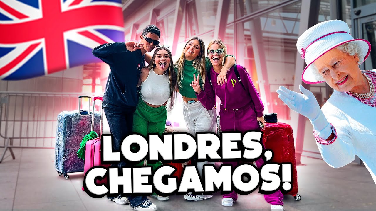 QUASE PERDEMOS O VOO PARA LONDRES!! 
