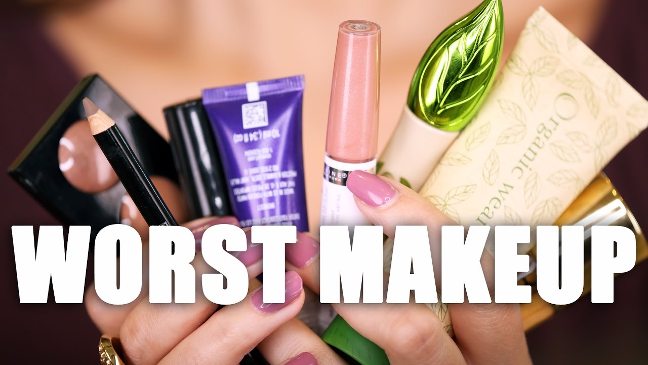 WORST DRUGSTORE MAKEUP