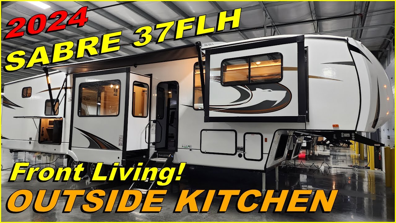 2024 Sabre 37FLH Front Living Room Fifth Wheel by Forestriver RV at Couchs RV Nation a RV Wholesaler