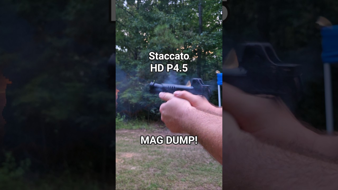Staccato HD P4.5 Mag Dump!