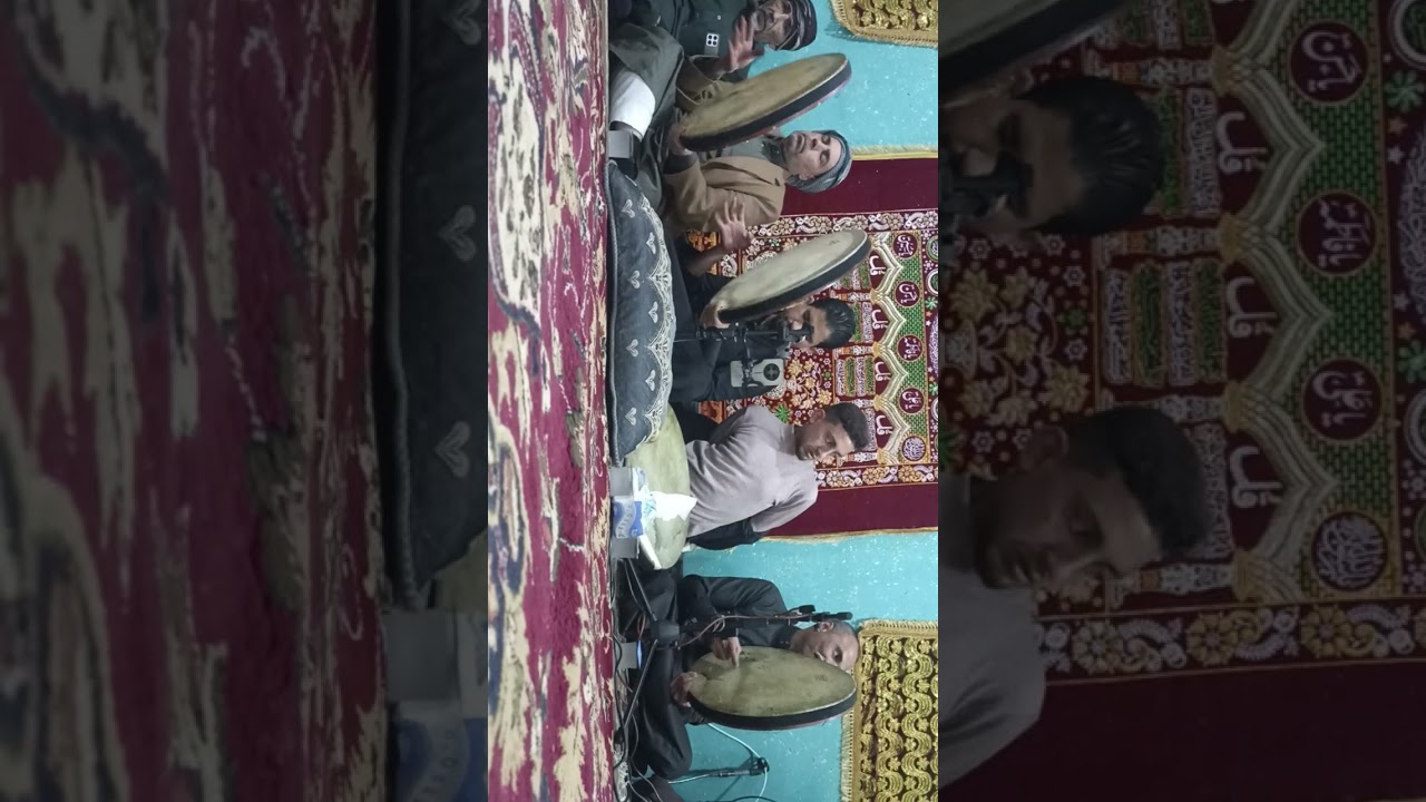 المداح السيد محمود العبدلي في تكيه شيخ علوان في الفلوجة 
