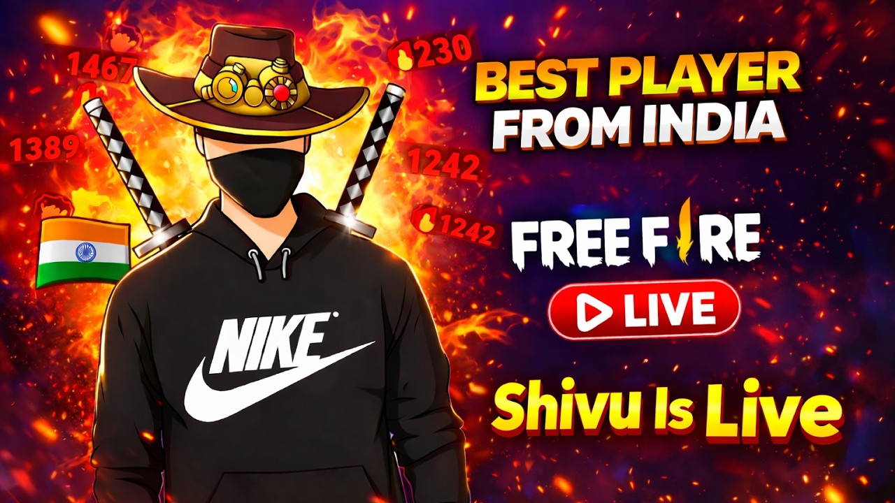 Shivu is Live 😎|| road to be unstoppable ✌ #unfofficial #shivulive #freefire #custom #gt #ng