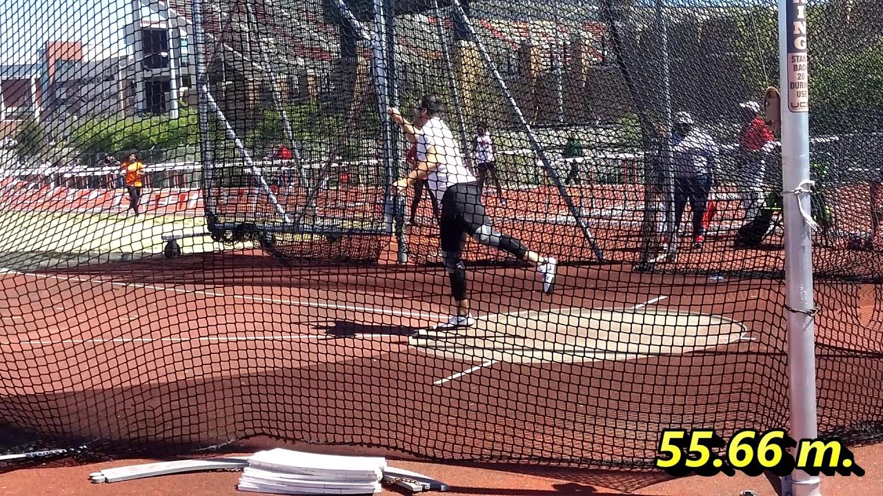 Bowman Throws Discus 182' 7