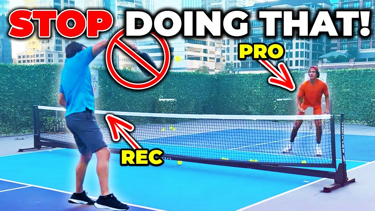 Профессиональный игрок в пиклбол ломает привычки любителей.