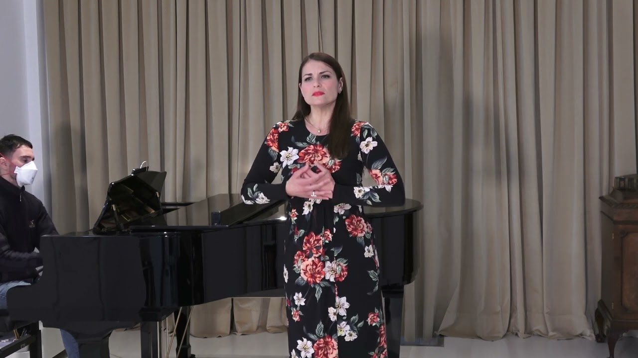 Tu che di gel sei cinta. Turanot. Puccini. N&uacute;ria Vil&agrave; (soprano). Josep Buforn (piano)