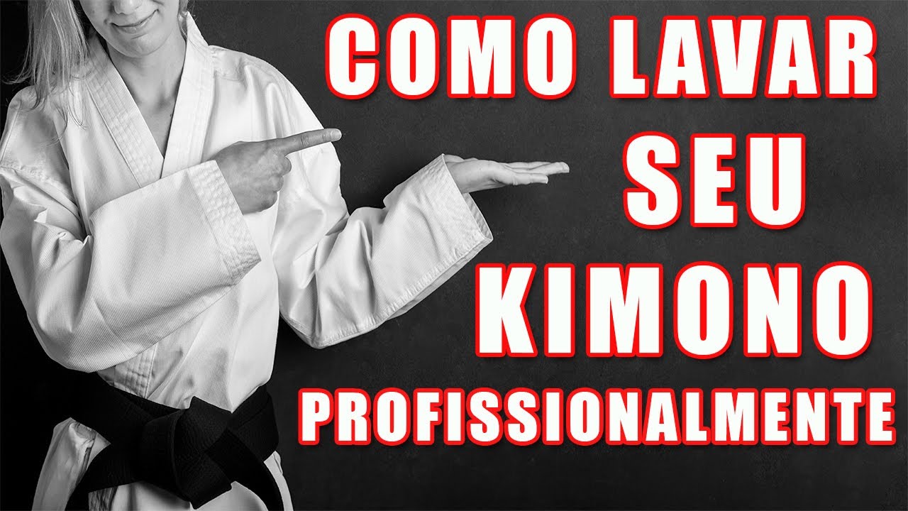 Como Lavar um KIMONO Profissionalmente.