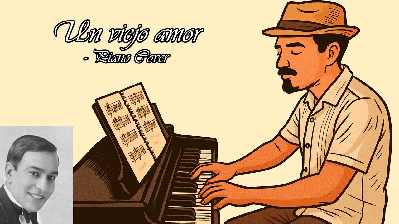 ❤️UN VIEJO AMOR | Música de Alfonso Esparza Oteo | Cover de piano por Mike Bland🎹 #piano #romantic