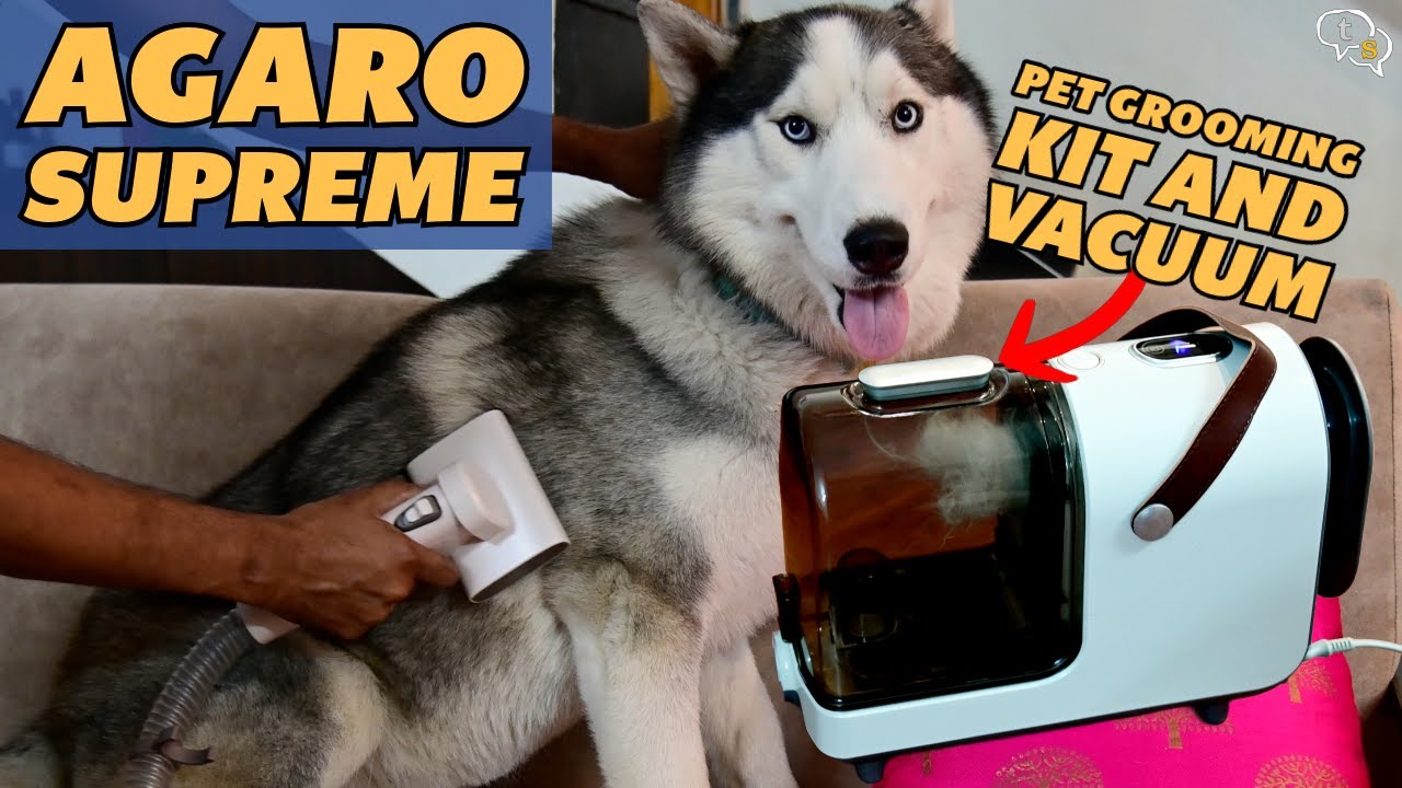 Набор для ухода за домашними животными и пылесос AGARO Supreme