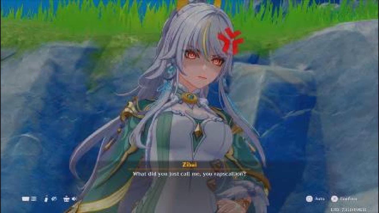 Zibai isn't running from the grandma and auntie allegations