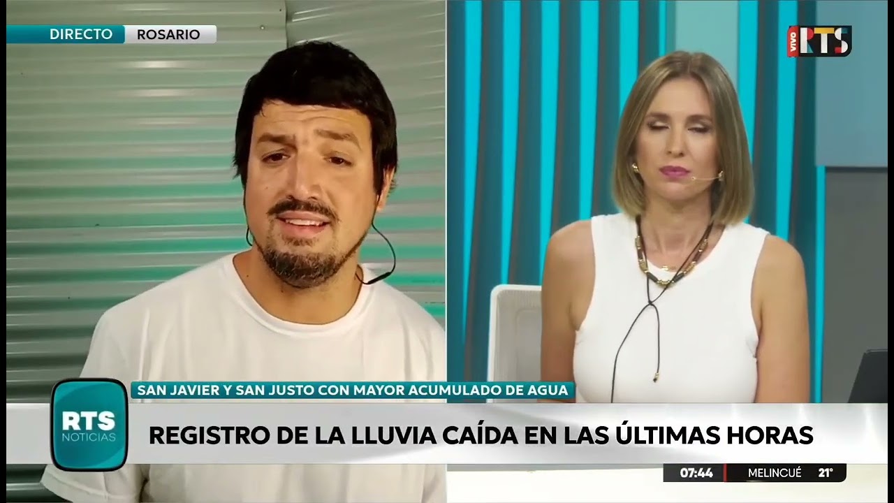 Las lluvias superaron los 100 mm en los departamentos San Justo y San Javier en Santa Fe