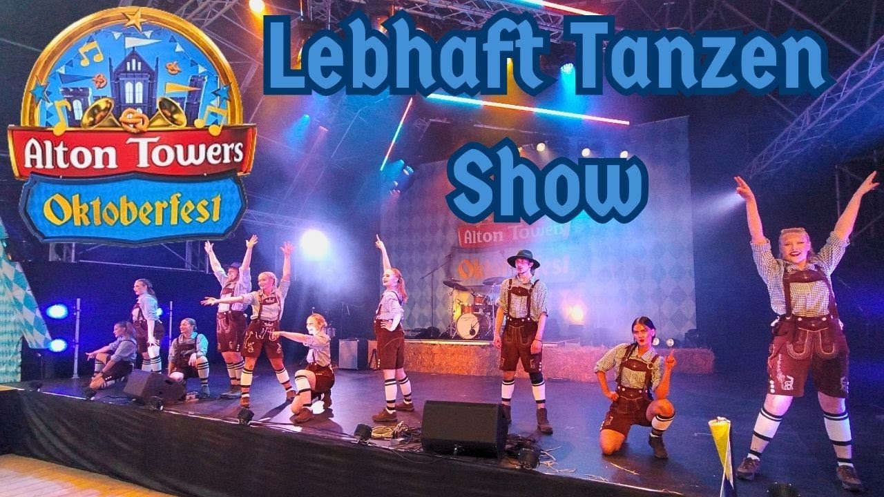 Lebhaft Tanzen Show: Oktoberfest 2024 at Alton Towers Resort
