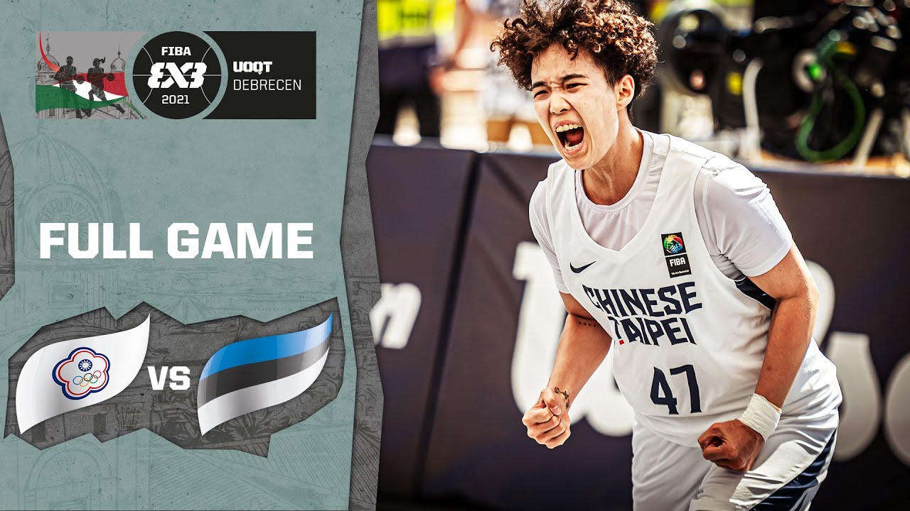 Chinese Taipei v Estonia | Women's - Full Game | FIBA 3x3 Universality Olympic Qualifying Tournament