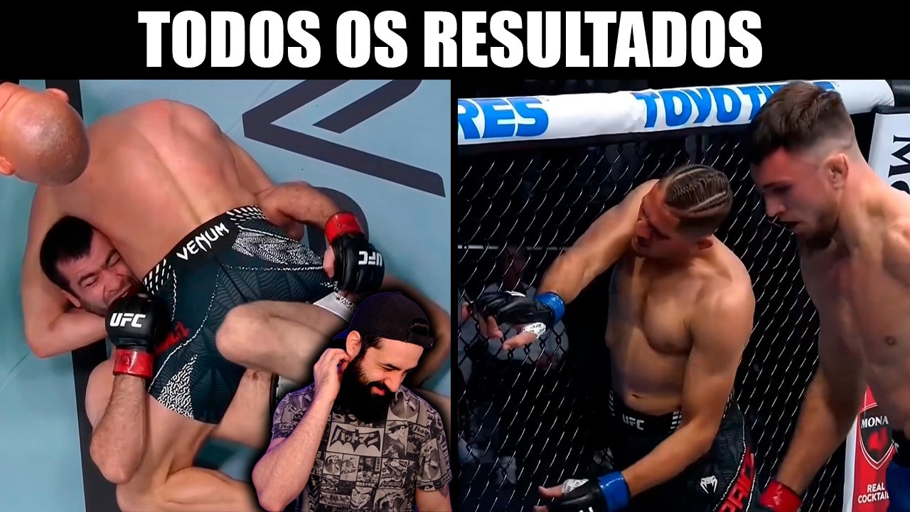 MALHADINHO E LOKDOG DECEPCIONARAM - TODOS OS RESULTADOS UFC MARIO BAUTISTA VS VINICIUS OLIVEIRA