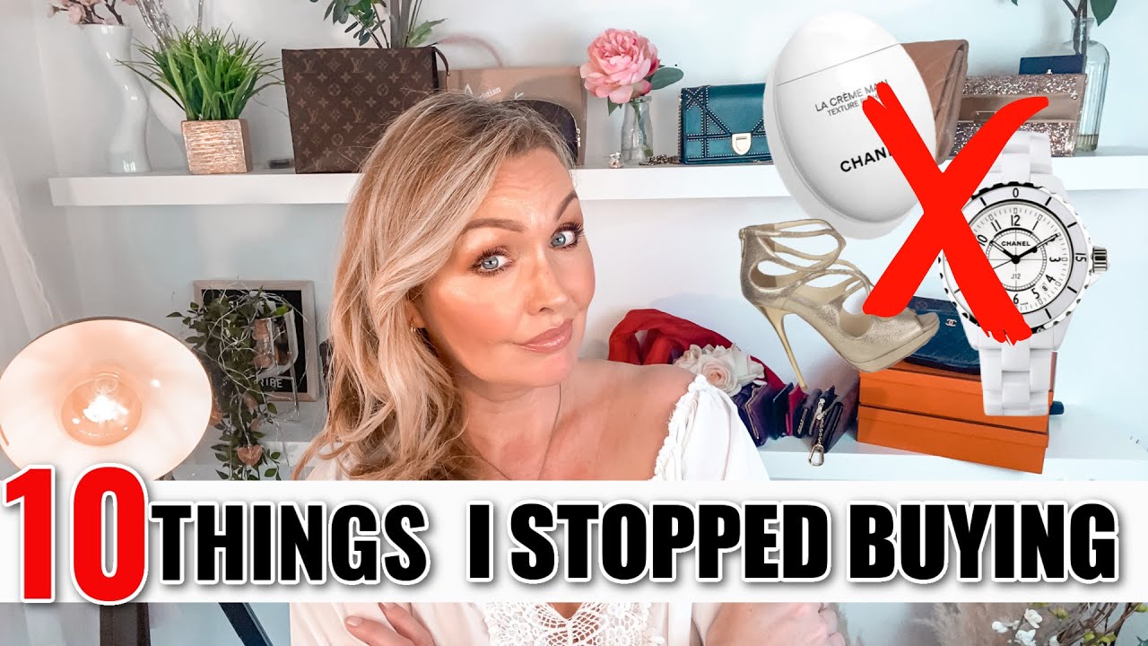10 LUXURY ITEMS I DON'T BUY ANYMORE - DON'T WASTE YOUR MONEY 💸
