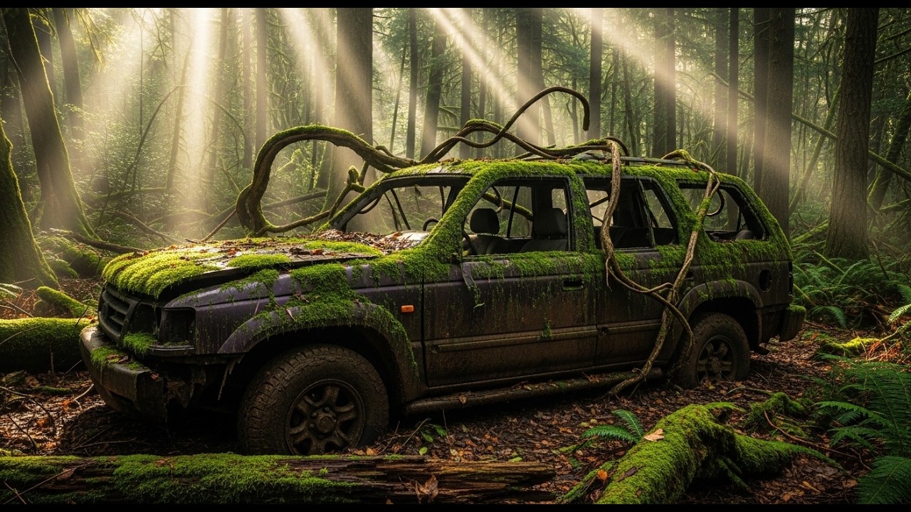 CRAZY Restoration Car: I Found This HUNTRX SUV in the Woods and REBORN It!