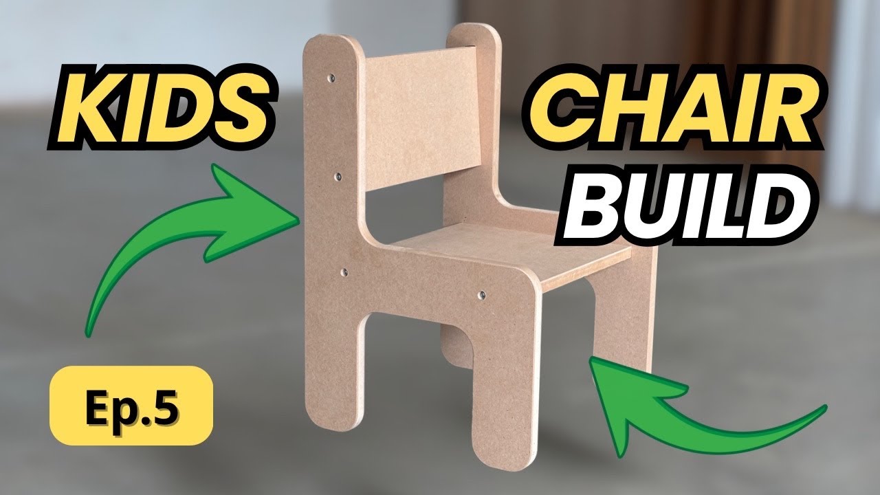 CNC Kids Chair Build (115 kg Test) | Day in the Workshop Ep.6