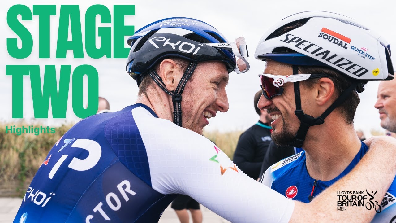 HIGHLIGHTS | 2024 Lloyds Bank Tour of Britain Men - Stage Two