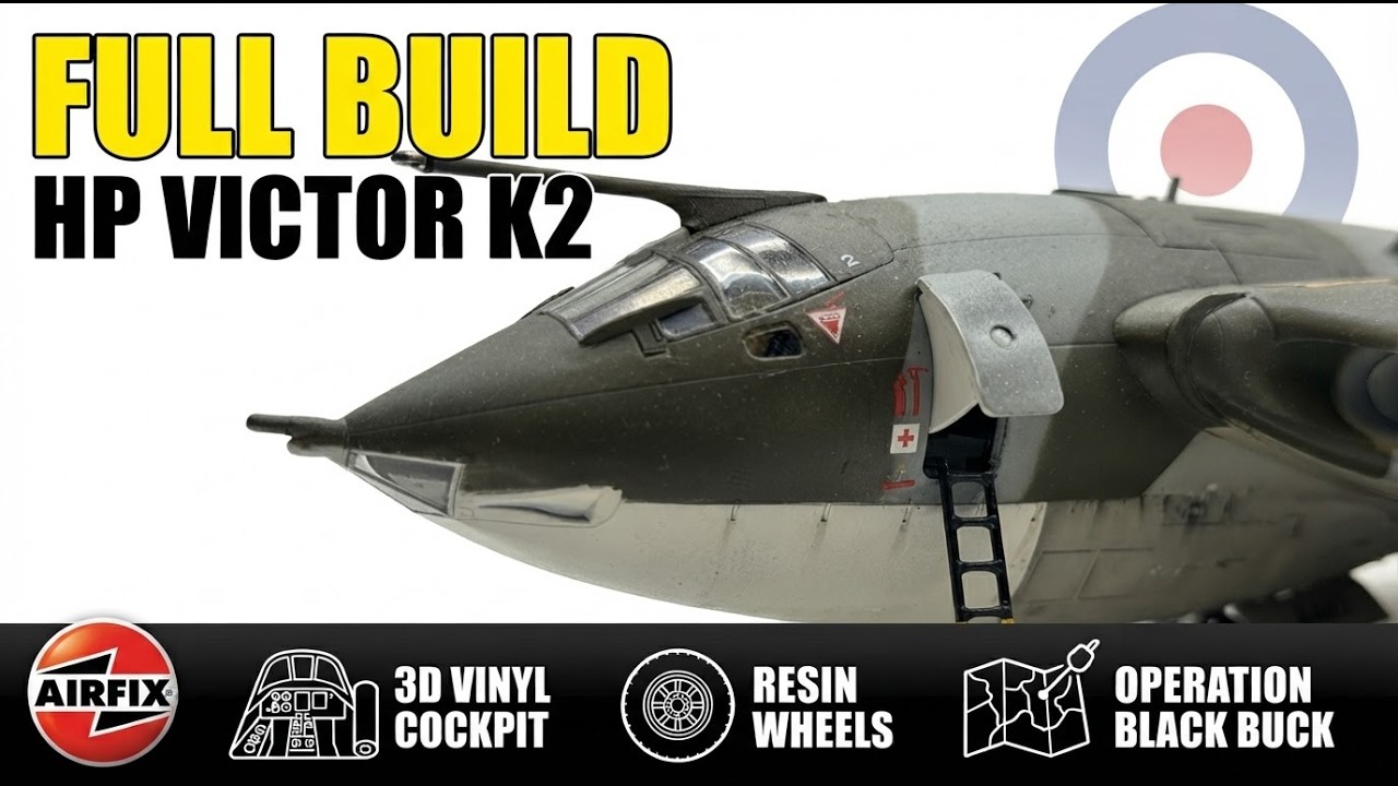 Airfix 1/72 Handley Page Victor K2 | Operation Black Buck: The Ultimate Deep Dive Build