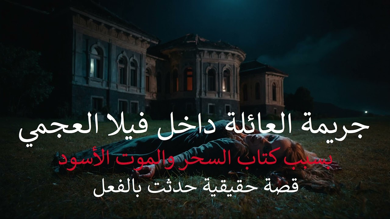قصة حقيقية حدثت بالفعل رجل مصري يعترف بـ جريـ ـمة العائلة داخل فيلا العجمي بسبب كتاب السـ ـحر الأسود