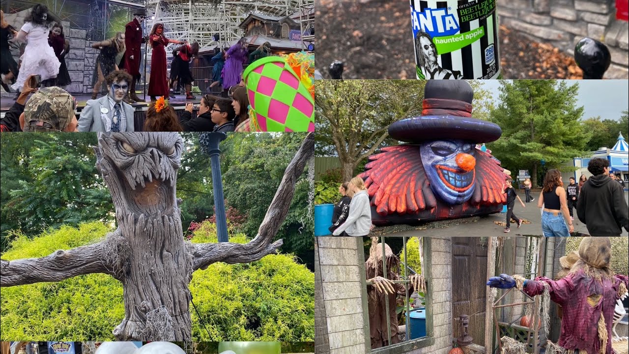 Fright Fest at six flags New England 2024