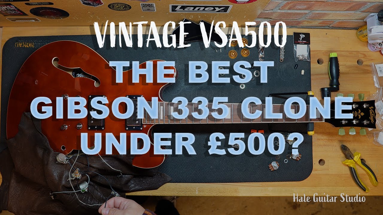 Vintage VSA 500 - Burstbucker pickups