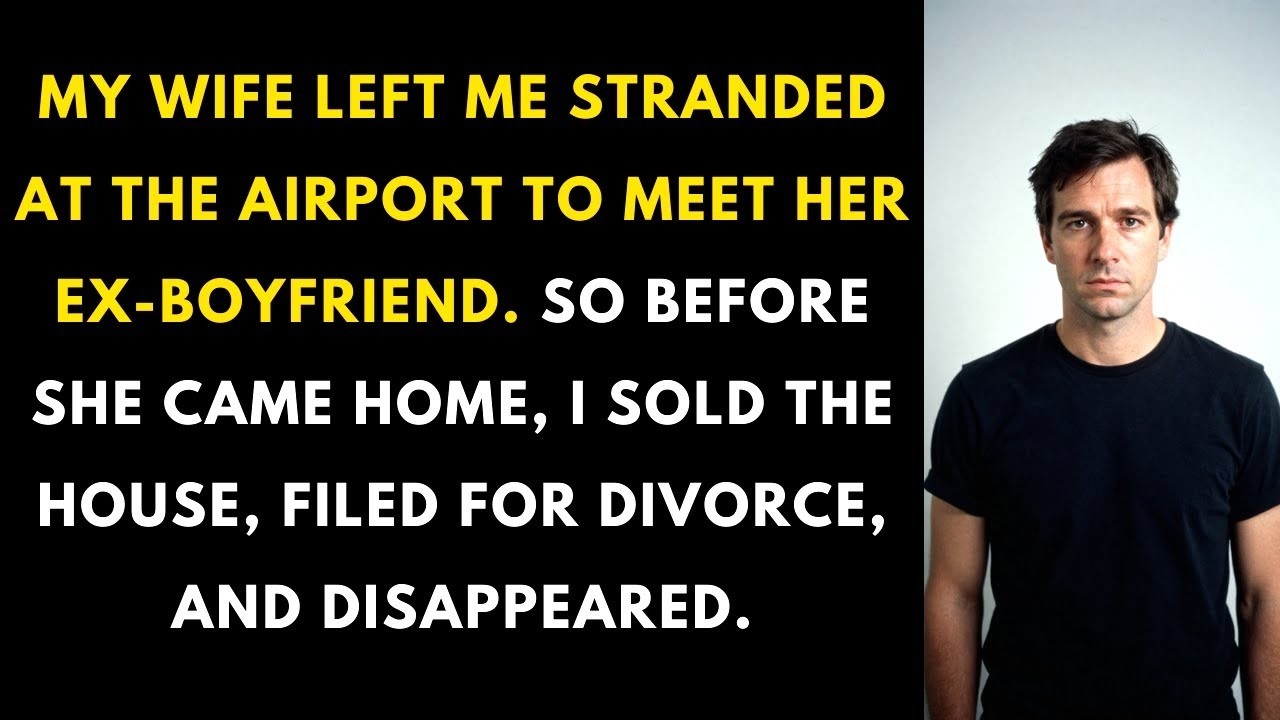 Wife Left Me Stranded At The Airport To Meet Her Ex. I Sold The House & Moved Before She Got Back.