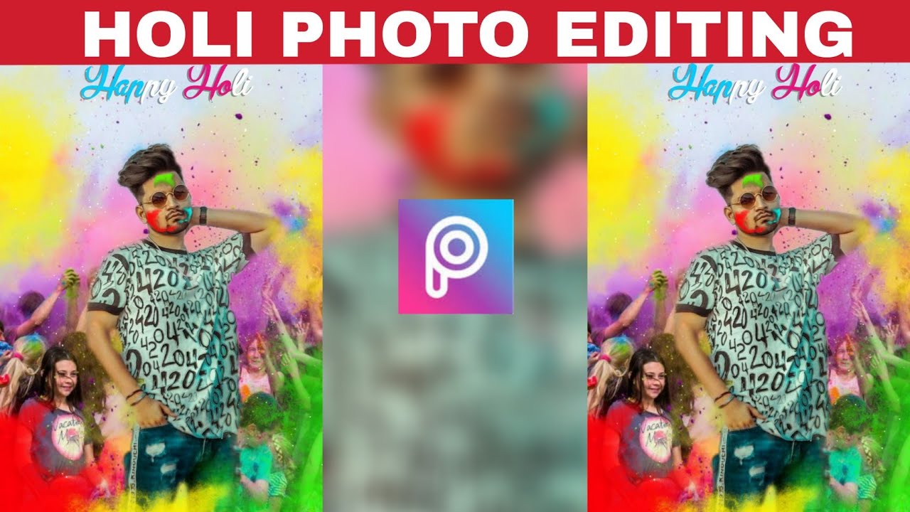 Holi photo editing | Holi special photo editing | master editz