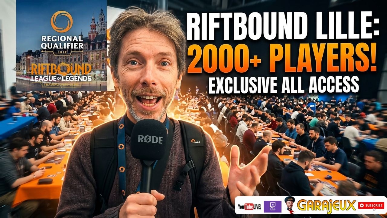 Le Regional Qualifier Riftbound &agrave; Lille en direct!