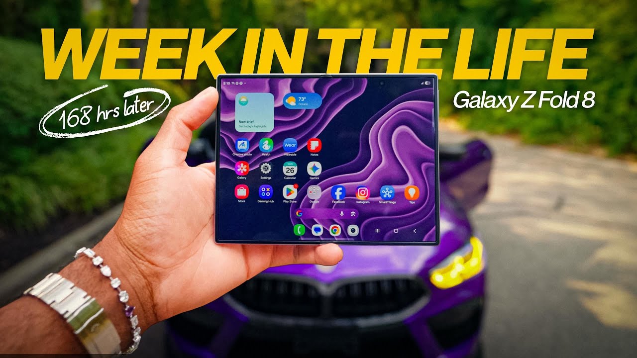 A Real Week In My Life with Samsung Z Fold 8 (Honest Review)