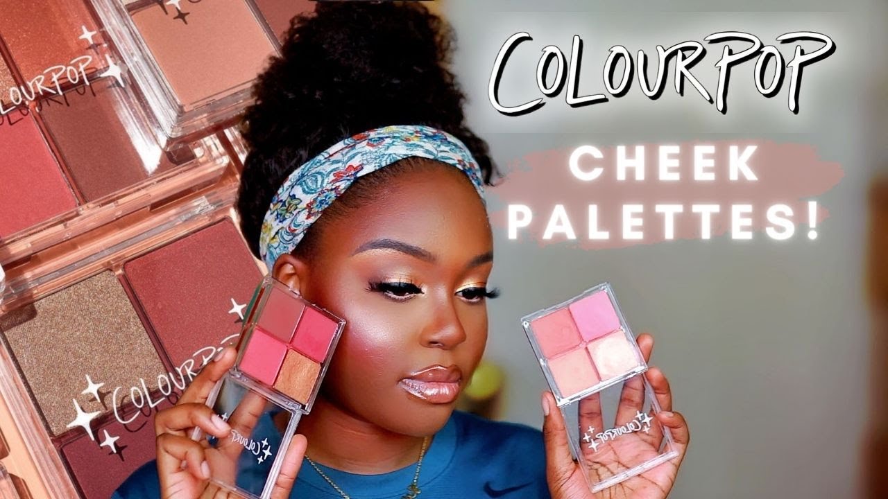 NEW COLOURPOP SWEET CHEEK PALETTES 🤔 | Sweet Cheeks Collection | Review + Swatches |  JaiDoesIt