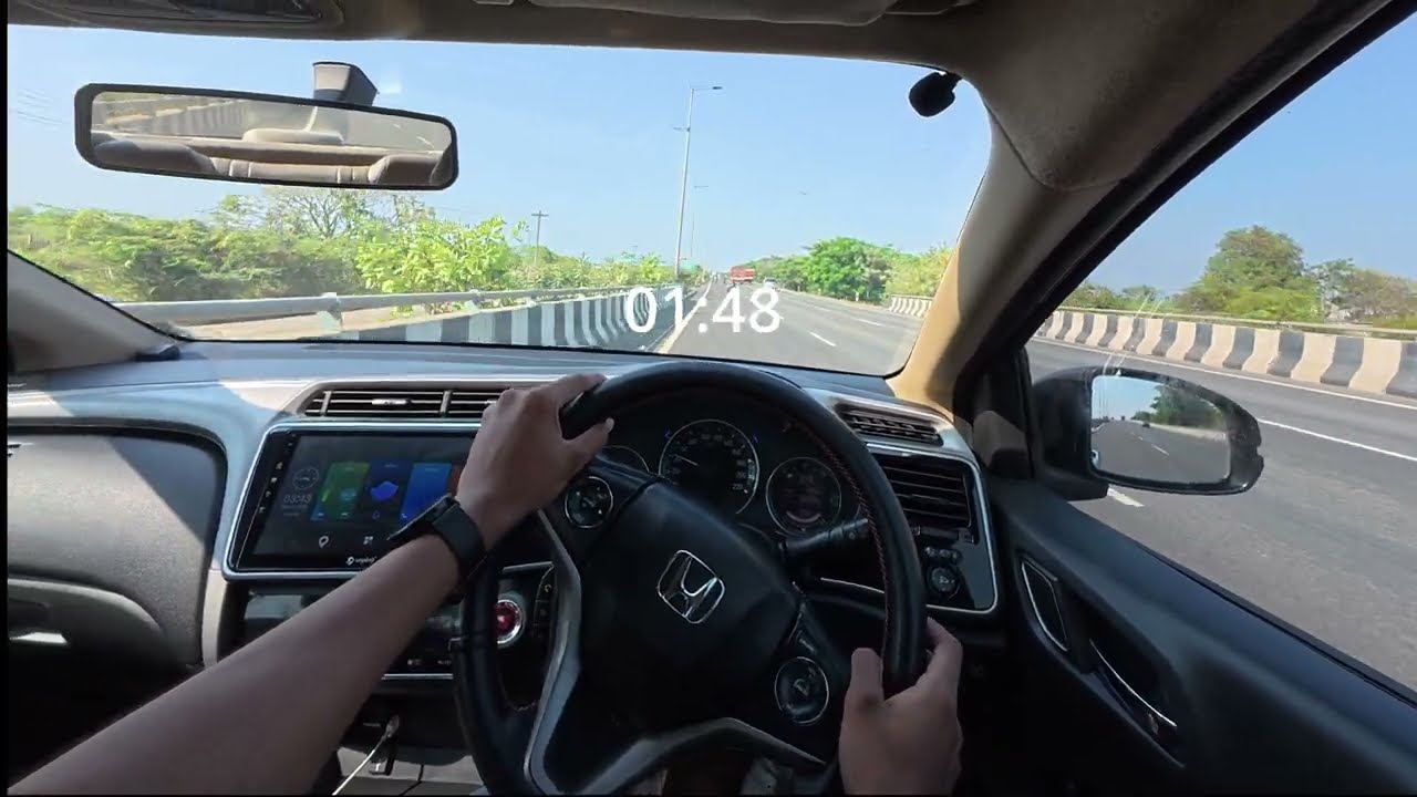 honda city 4th gen 0-100 acceleration | Petrol | 4K POV Drive